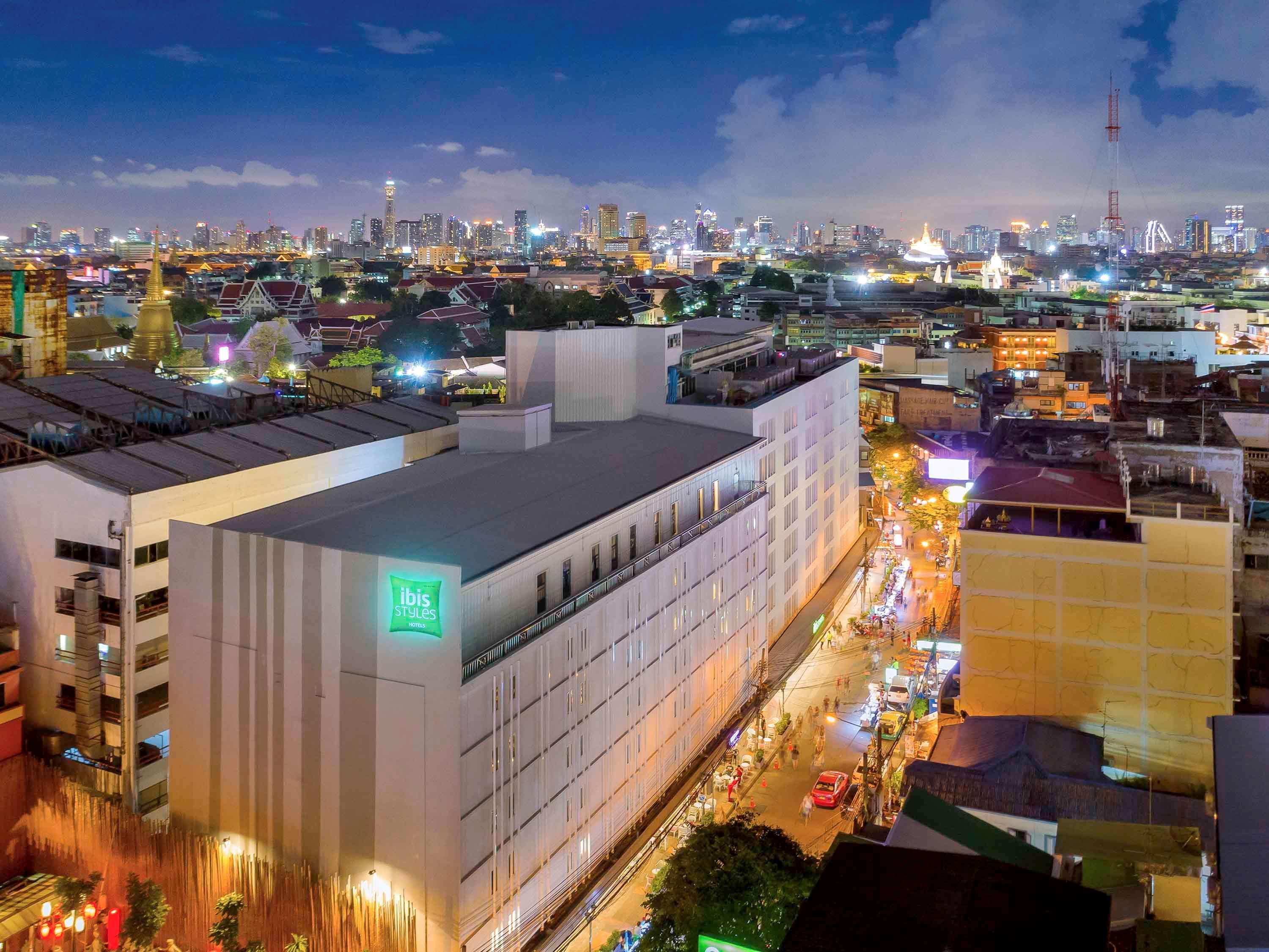 Отель Ibis Styles Bangkok Khaosan Viengtai Экстерьер фото